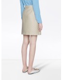 light lamé GG mini skirt