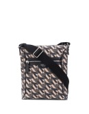 logo-print crossbody bag