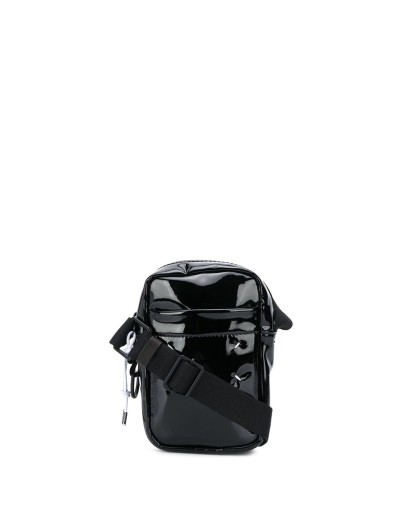 patent 4-stitch crossbody bag