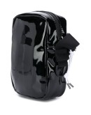 patent 4-stitch crossbody bag