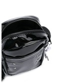 patent 4-stitch crossbody bag