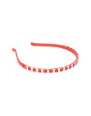chain leather hairband