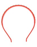 chain leather hairband