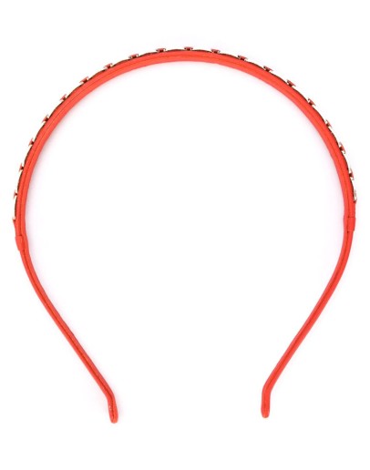 chain leather hairband