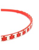 chain leather hairband