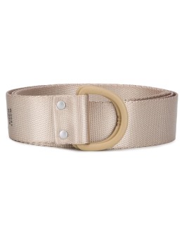 logo-print buckle belt