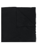 raw edge scarf