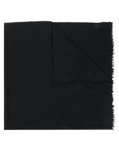raw edge scarf