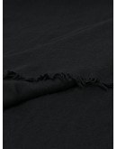 raw edge scarf