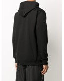 logo embroidered hoodie