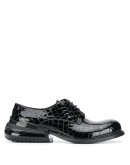chunky sole loafers