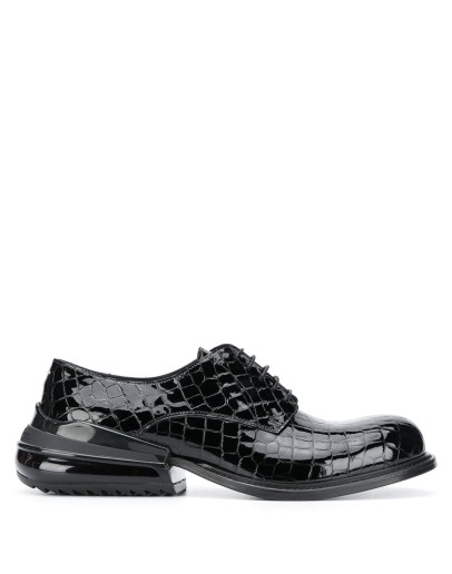 chunky sole loafers