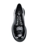 chunky sole loafers