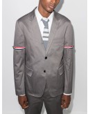 stripe-detail blazer
