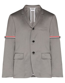 stripe-detail blazer