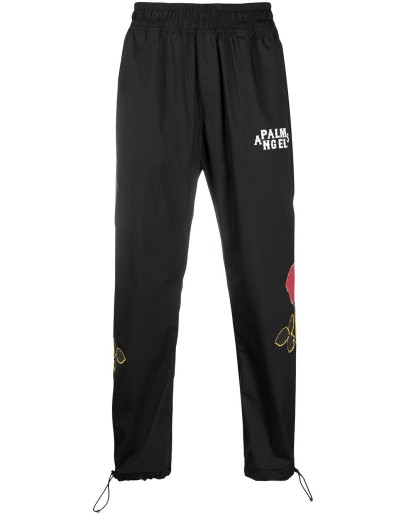 rose details track pants