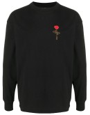 rose detail T-shirt