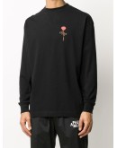 rose detail T-shirt