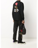 rose detail T-shirt
