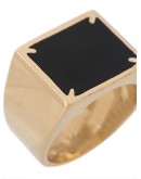 4 stitch engraved detail ring