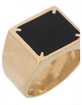 4 stitch engraved detail ring