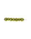 gemstone-embellished hair clip