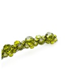 gemstone-embellished hair clip