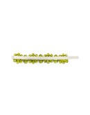 gemstone-embellished hair clip