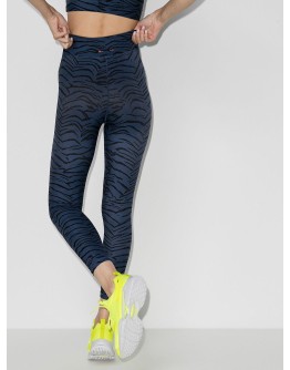 mid-rise tiger print leggings