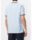 embroidered motif polo shirt