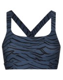 Lisa tiger-print sports bra