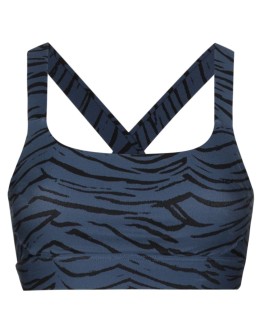 Lisa tiger-print sports bra