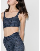 Lisa tiger-print sports bra