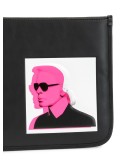 logo print make-up bag