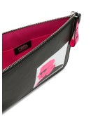 logo print make-up bag
