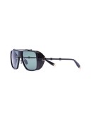 aviator-frame sunglasses