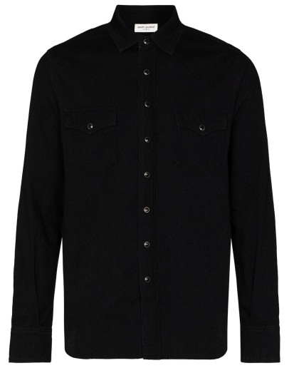 stonewashed western shirt