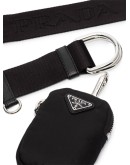logo pouch belt