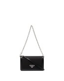 logo-plaque crossbody bag