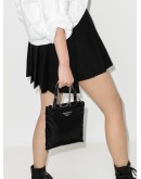 logo-plaque tote bag