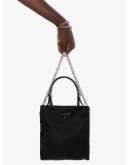 logo-plaque tote bag