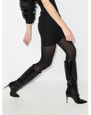 Cece 105mm crocodile-embossed boots