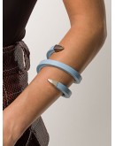 spiralled wrist cuff