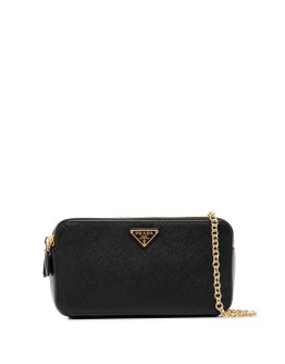 mini Saffiano crossbody bag