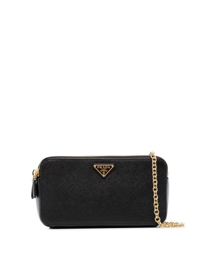 mini Saffiano crossbody bag