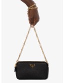 mini Saffiano crossbody bag
