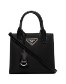 logo-embellished mini tote bag