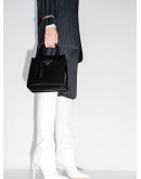 logo-embellished mini tote bag