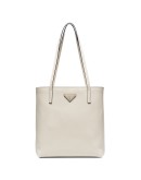 logo-embellished shopper tote