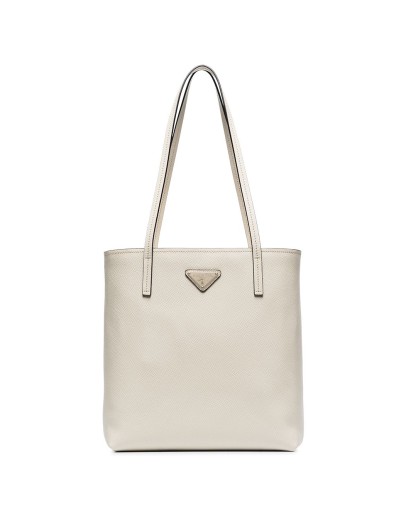 logo-embellished shopper tote